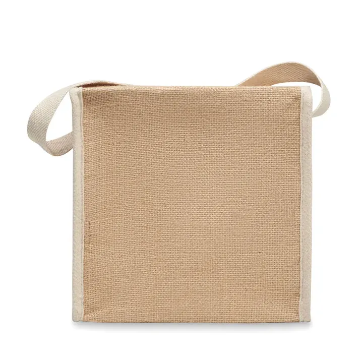 Jute and canvas cooler bag 3L - MO2503 (MOCN#13)